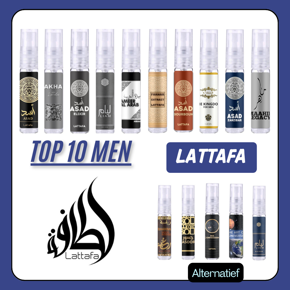 Lattafa Sampleset 2026 Heren