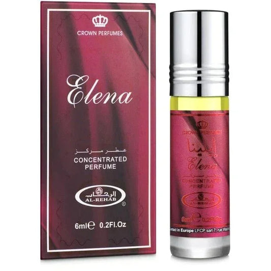 Elena geconcentreerde parfumolie met bloemige geur in rollerball, Al-Rehab parfumolie