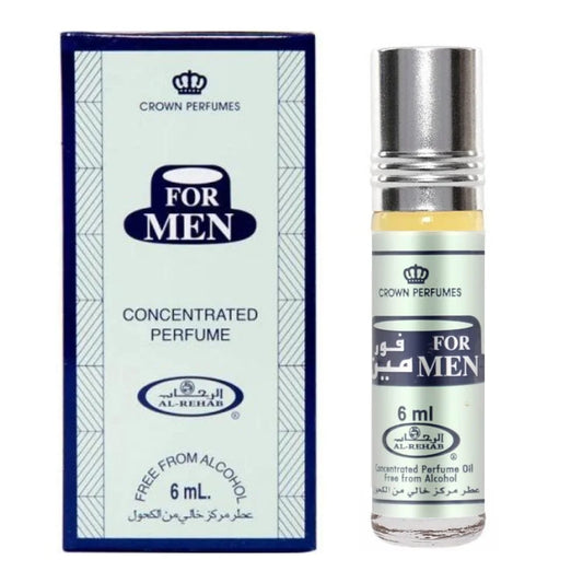 Al-Rehab Parfumolie For Mannen in Compacte parfumolie for heren scent