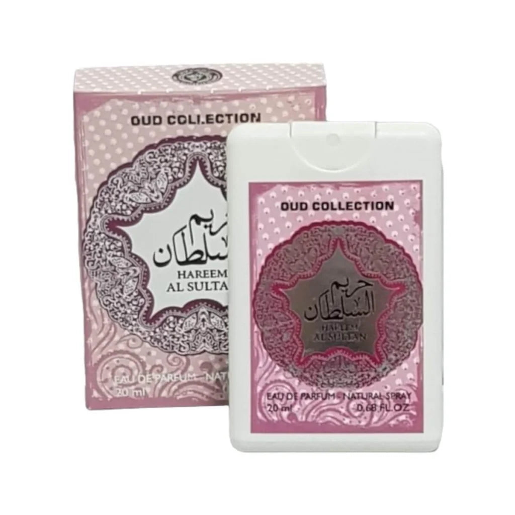 Zaafaran Hareem Sultan pocket parfum roze wit ontwerp 85 ml