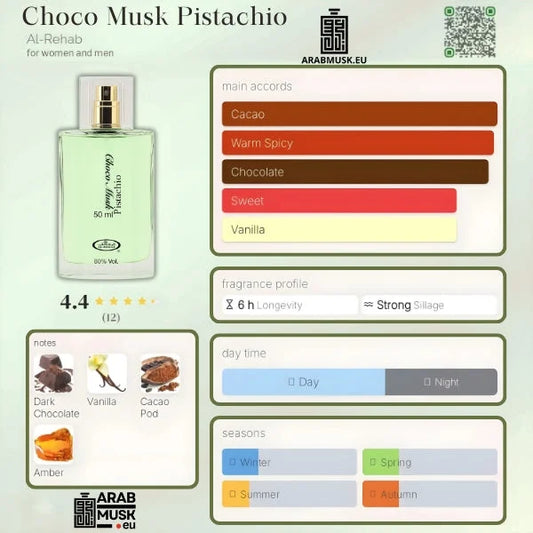 Choco Musk Pistachio - Al-Rehab - Eau de Parfum