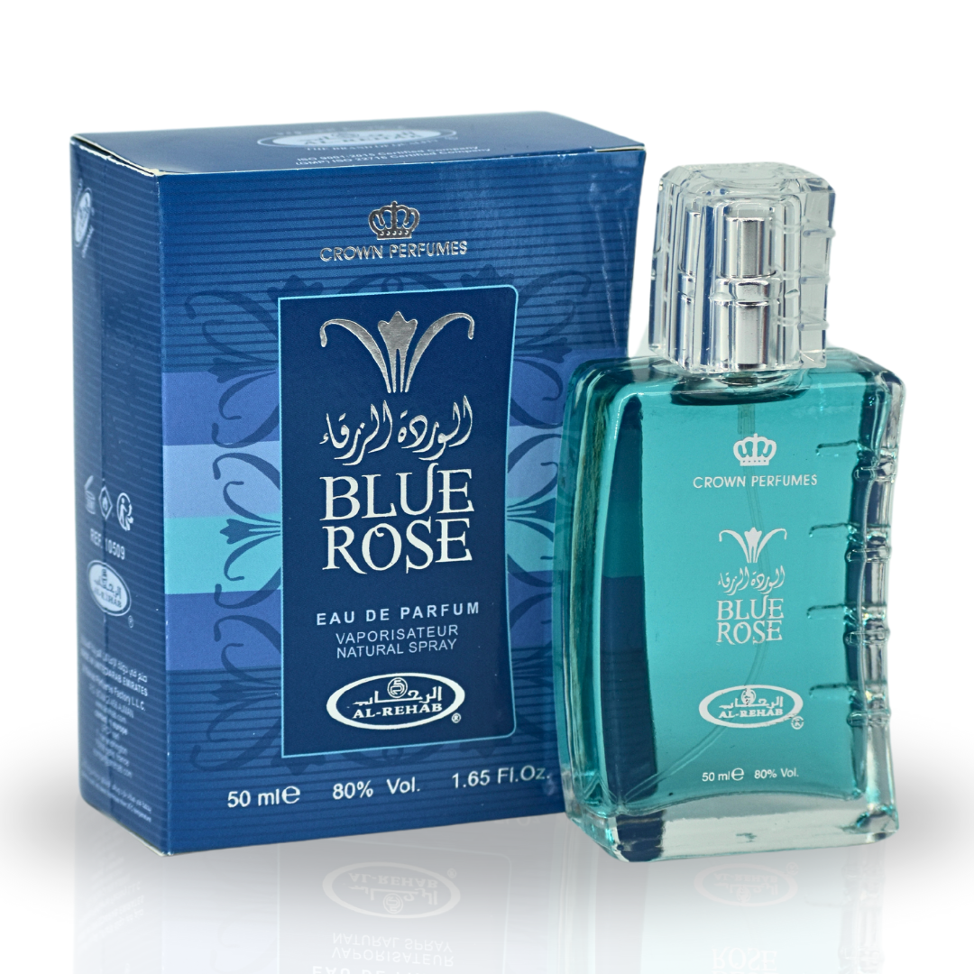 Al Rehab Blue - Eau De Natural Perfume Spray- 50 Ml (1.65 Fl. Oz)