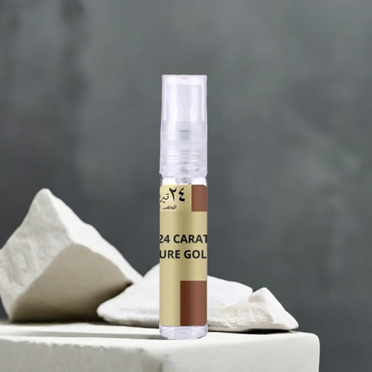 24 karaat puur goud spuitfles voor Lattafa Parfum Carat Gold