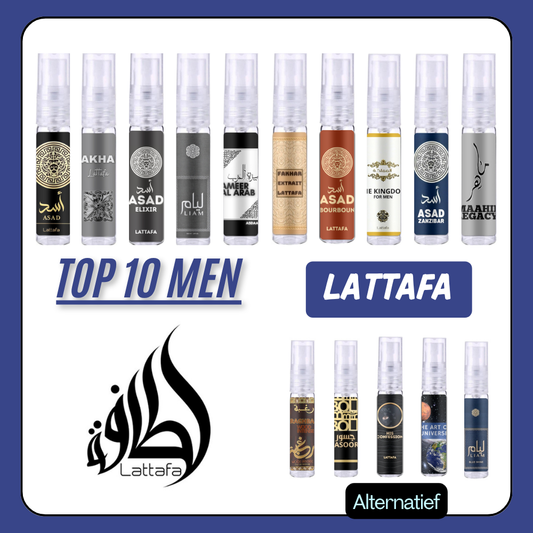 Lattafa Sampleset 2026 Heren