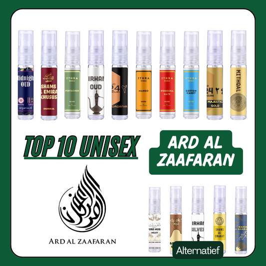 Ard al Zaafaran Top 10 Unisex Sample Set 2026