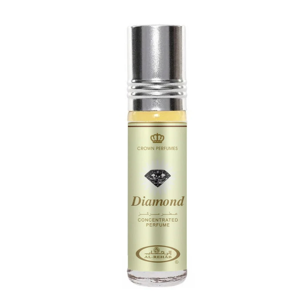 Al-Rehab Parfumolie Diamond met geconcentreerde diamantachtige geur, parfumolie diamond