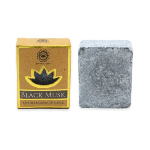 Green Tree Amber Fragrance Block Black Musk Set 6 Pcs