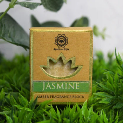 Green Tree Amber Fragrance Block Jasmine Set 6 Pcs