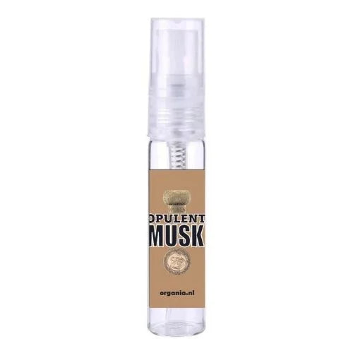 Lattafa Parfum opulente musk geur in glazen spray fles met bruin label