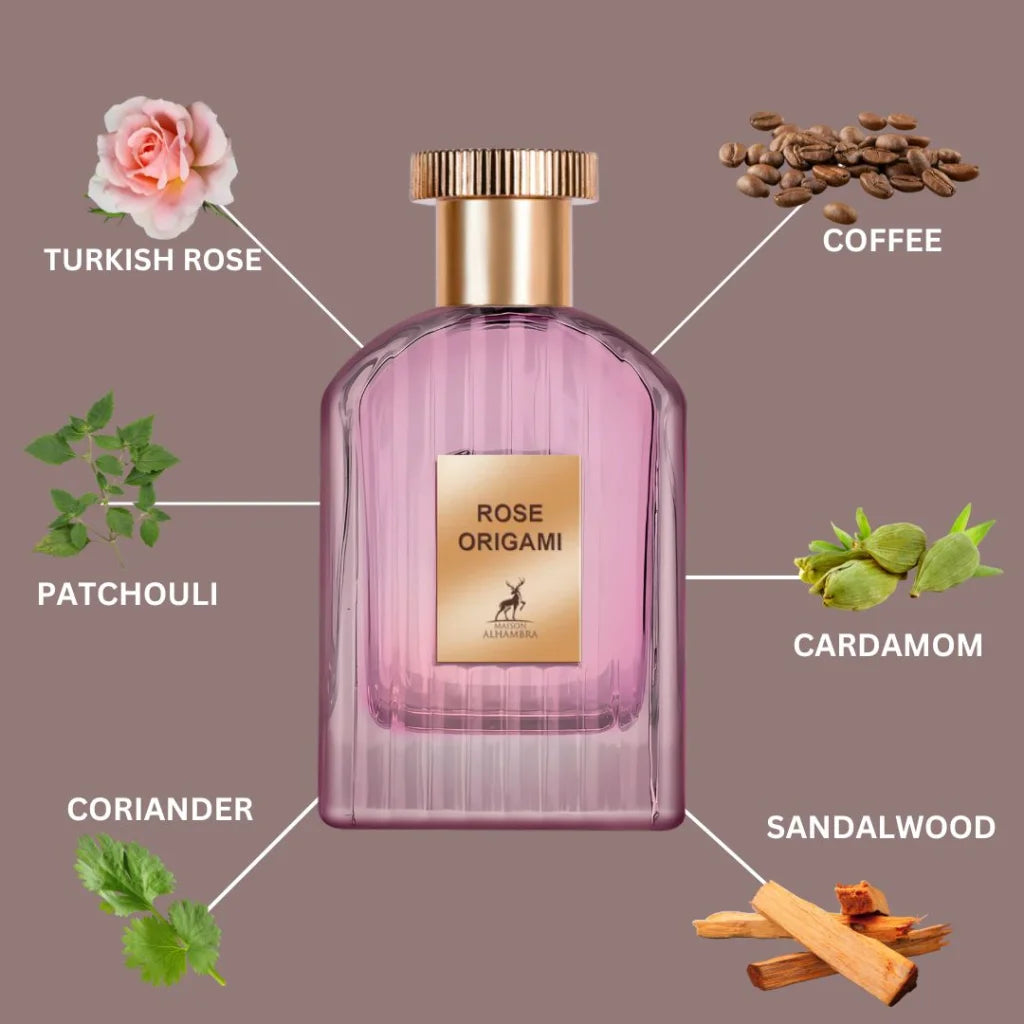 Maison al Hambra Rose Origami - Eau de Parfum