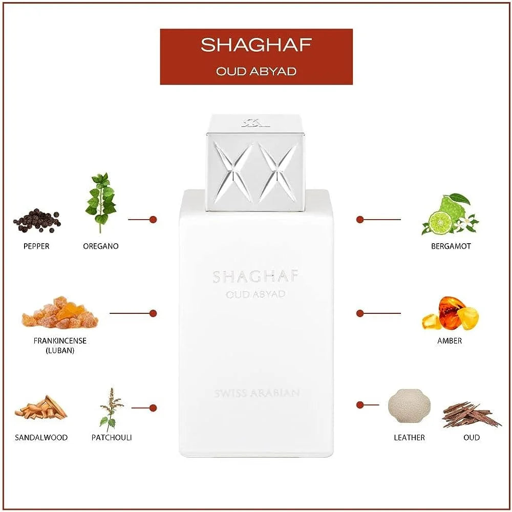 Shaghaf Oud Abiyad - Parfumspray
