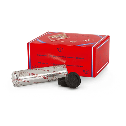 Hookah houtskool en verpakking voor snelle aanmaak houtskool briquettes van Drie Koningen